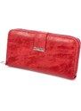 Jennifer Jones Velká dámská peněženka na zip 11040 červená