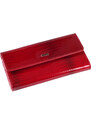 Luxusní dámská kožená peněženka Ellini CD-64-274 červená