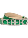 Zelený kožený pásek - ICEBERG