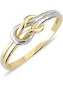 Lillian Vassago Designový prsten z kombinovaného zlata LLV06-GR036
