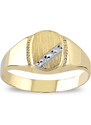 Lillian Vassago Jemný prsten z kombinovaného zlata LLV06-GR050