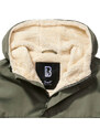 Brandit Windbreaker Sherpa bunda olivová