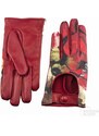 Bezpodšívkové kožené rukavice Bohemia gloves - červené