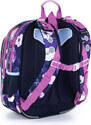 Modrý školní batoh s ptáčky Topgal ELLY 21004