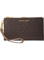 Michael Kors Jet Set Travel Double Zip Brown