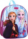 Vadobag Dětský / dívčí batoh Ledové království II s plastickým 3D obrázkem princezen Anny a Elsy - Frozen II - 9L
