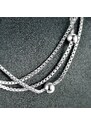 Olivie Stříbrný řetízek na nohu TRIO 4752