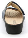 Dámské halluxové pantofle ESTA CE0701 modré Grunland