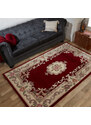 Flair Rugs koberce Ručně všívaný kusový koberec Lotus premium Red - 75x150 cm
