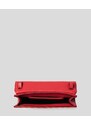 Karl Lagerfeld Signature Stitch Waist Bag Red
