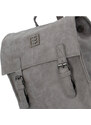 Módní stylový batoh šedý - Enrico Benetti Travers šedá