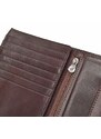 Pánská kožená peněženka Cosset hnědá 4506 Komodo H
