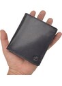 Pánská kožená peněženka Cosset černá 4506 Komodo C