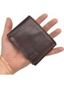 Pánská kožená peněženka Cosset hnědá 4505 Komodo H