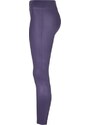 URBAN CLASSICS Ladies Imitation Leather Leggings - darkduskviolet