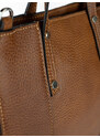 GIOSTRA Italská kožená kabelka Gaia Camel