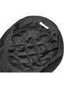 Fiebig Pánská černá manšestrová 6-dílná bekovka s prošívanou nepromokavou podšívkou