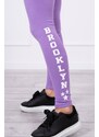 Kesi Kalhoty legíny Brooklyn tmavě fialové