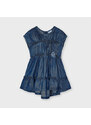 Dívčí džínová šaty Mayoral 3936-36 modré