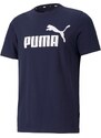 Puma ESS Logo Tee blue