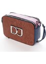 Dámská crossbody kabelka David Jones DJ, cihlová