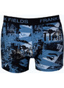 Frank Fields Sada Boxerek PopArt světle modré, tmavě modré M