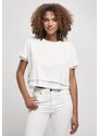 UC Ladies Dámské Full Double Layered Tee whitesand/white