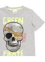 Boboli Chlapecké tričko Lebka s měnícím flitrem