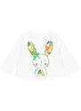 Boboli Kojenecké tričko bílé s králíčkem