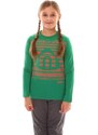 Nordblanc Zelené dětské bavlněné triko SURGE