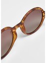 URBAN CLASSICS Sunglasses Retro Funk UC - brown leo/rosé