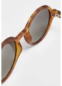 URBAN CLASSICS Sunglasses Retro Funk UC - brown leo/green