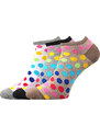 PIKI nízké barevné ponožky Boma - MIX 65