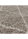 Ayyildiz koberce Kusový koberec Alvor Shaggy 3401 beige kruh - 80x80 (průměr) kruh cm