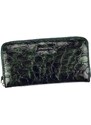 Gregorio luxusní zelená dámská kožená peněženka v dárkové krabičce