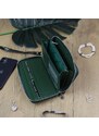 ELOAS Luxusní zelená dámská kožená peněženka v dárkové krabičce
