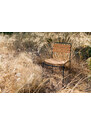 Černá dřevěná stohovatelná zahradní židle Fermob Surprising