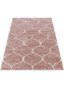 Ayyildiz koberce Kusový koberec Salsa Shaggy 3201 rose - 60x110 cm