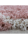 Ayyildiz koberce Kusový koberec Salsa Shaggy 3201 rose - 60x110 cm