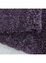 Ayyildiz koberce Kusový koberec Sydney Shaggy 3000 violett kruh - 120x120 (průměr) kruh cm