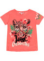 Boboli Dívčí tričko Wild růžové