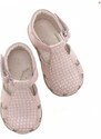 Dětské kožené sandálky EMEL E1214A-11 Růžová
