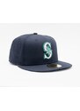 Kšiltovka New Era 59FIFTY MLB Authentic Performance Seattle Mariners Fitted Team Color