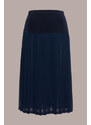 Modrá skládaná sukně Piero Moretti