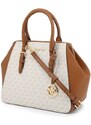 Michael Kors kabelka Charlotte large logo vanilla acorn