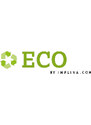 ECO by Impliva Bamboo ECO holový bambusový deštník bílý