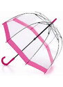 Fulton dámský průhledný deštník Birdcage 1 PINK L041