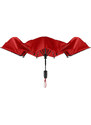 FARE LIBERTY Mini skládací obrácený deštník červený 5415