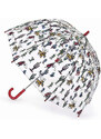 Fulton Cath Kidston dětský průhledný deštník Funbrella 2 DESERT COWBOY C723