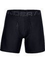 Boxerky Under Armour Tech 6In 2 Pack Black